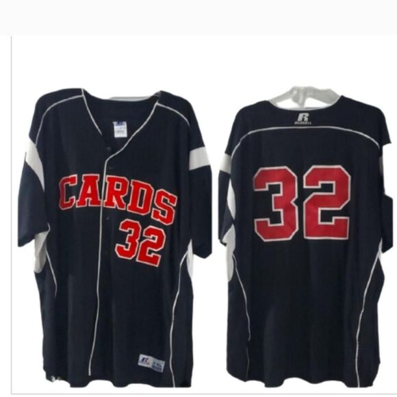 Russell-athletic Men's Cards Jersey Top XXL - Picture 1 of 8